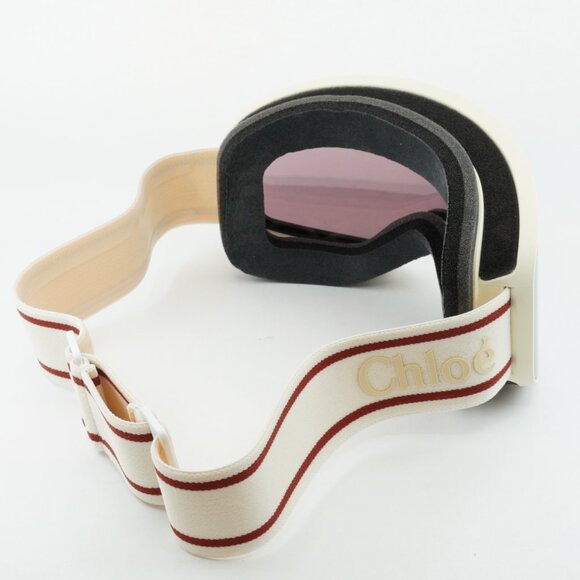 Chloe CH0072S 001 Ski Mask - White/Violet - Picture 4 of 10